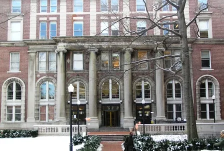 entrance of dodge hall