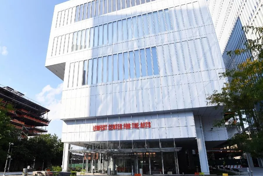 front view of lenfest building